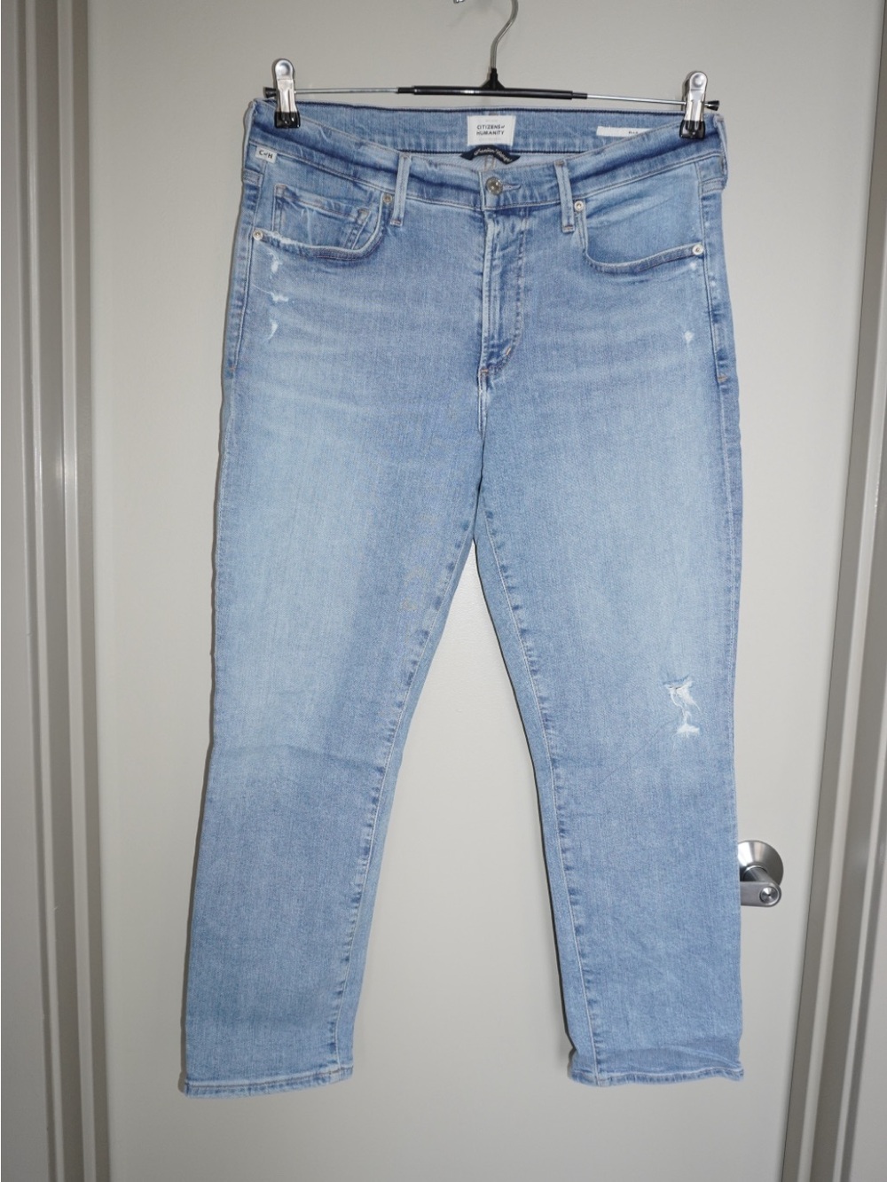 Citizens of Humanity Ella Mid-Rise Cropped Jeans
